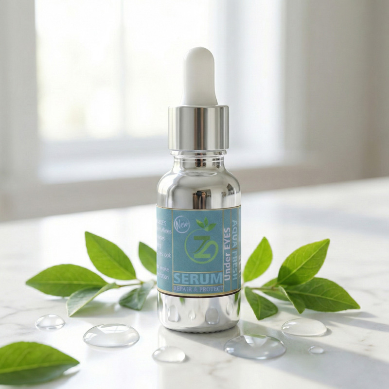 zenvio naturals organic herbal home made aqua fresh under eye serum